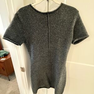 Zara Heather Gray Sweat Dress